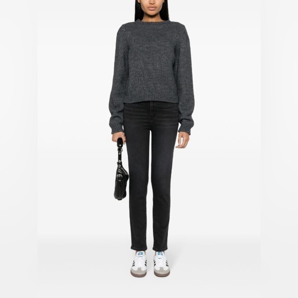 PAIGE Women’s Hoxton Slim Cut Off Jeans
